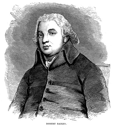 Robert Raikes, English philanthropist and publisher by Unbekannt