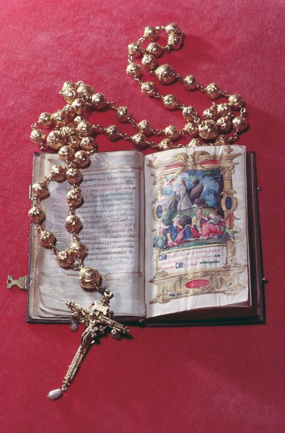 Rosary and Prayer Book Belonging to Mary Queen of Scots by Unbekannt