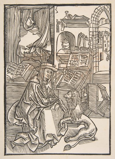 Saint Jerome Extracting a Thorn from the Lion