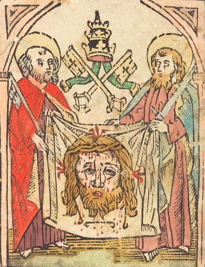 Saints Peter and Paul with the Sudarium by Unbekannt