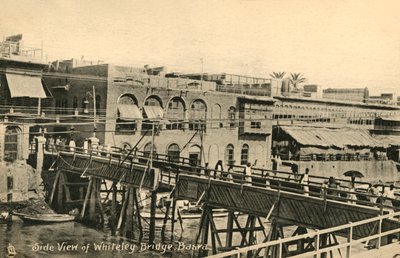 Side View of Whiteley Bridge, Basra, c1918-c1939 by Unbekannt