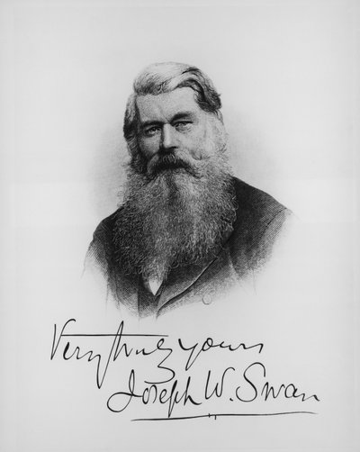 Sir Joseph Wilson Swan, Scientist and Inventor by Unbekannt