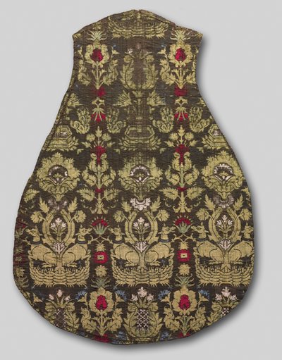 Six-Color Chasuble Front with Animal Pattern by Unbekannt