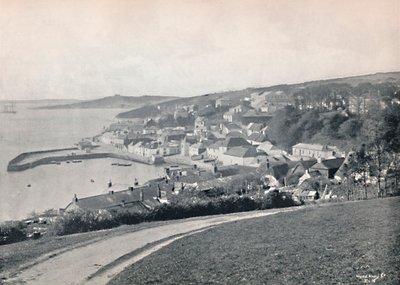 St. Mawes - Showing the Harbour and Castle, 1895 by Unbekannt