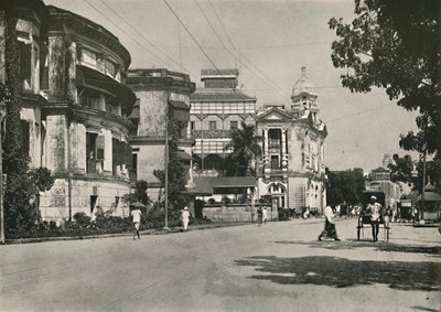 Strand Road, Rangoon - Post Office, Imperial Bank of India, Custom House in Distance, 1900 by Unbekannt