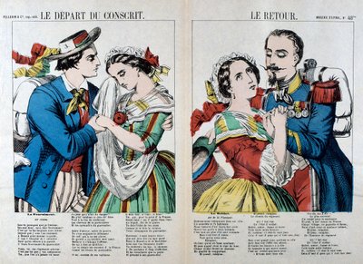 The Departure and Return of the Conscript by Unbekannt