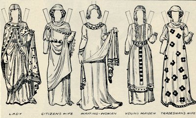 The Gallery of British Costume: What Men and Women Wore in Henry III