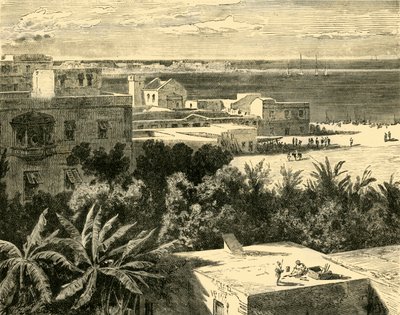 The Great Harbour at Alexandria by Unbekannt