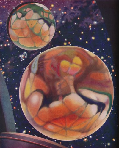 The Red Planet Studied Through The Modern Telescope, c1935 by Unbekannt