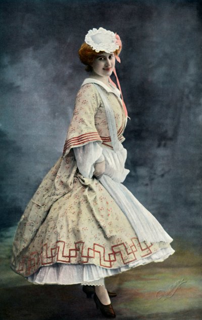 Theatre Des Varietes. La Chauve-Souris. Arlette. - Mlle. Jeanne Saulier by Unbekannt