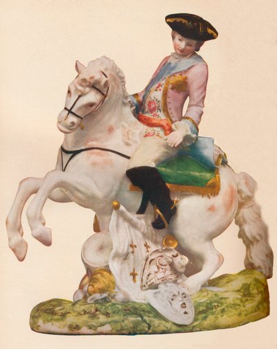 Vauxhall Porcelain figure, probably representing Ferdinand, Duke of Brunswick by Unbekannt