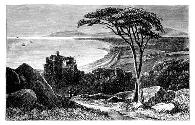 Victoria Castle with Killiney-Bray Head in the Distance, Ireland, c1888 by Unbekannt