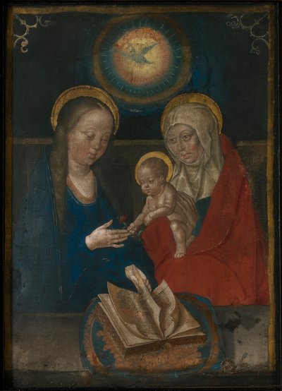 Virgin and Child with Saint Anne (detail), 1500 by Unbekannt