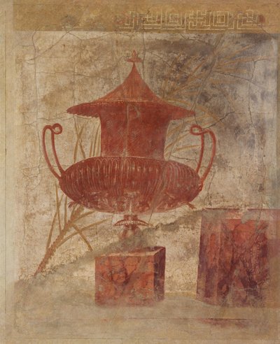 Wall Painting Fragment from the Peristyle of the Villa of P. Fannius Synistor, ca. 50-40 B.C. by Unbekannt