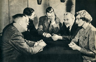 What a question! The Brains Trust in overseas session with Donald McCullough, 1942 by Unbekannt