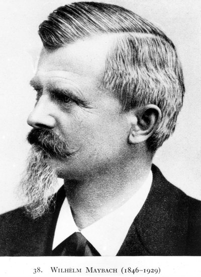 Wilhelm Maybach, German inventor and motor car designer by Unbekannt