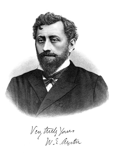 William Edward Ayrton 1847-1908, British physicist, electrical engineer and inventor, 1892 by Unbekannt