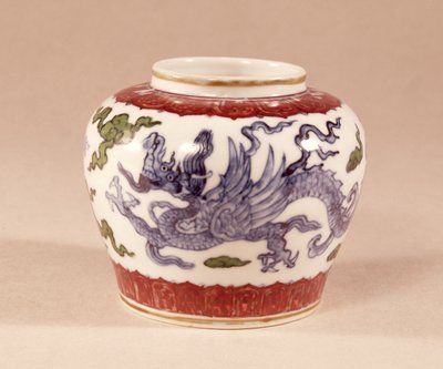 Jar, Late 15th Century with Tou Tsai Decoration (Fighting or Contrasting Colour) by Unbekannt Unbekannt