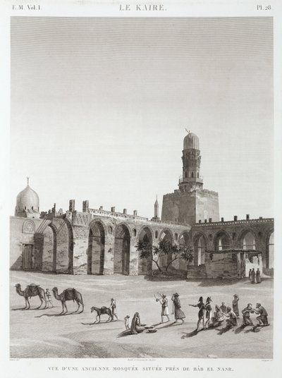 An Ancient Mosque Near Bab el-Nasr, Cairo, Egypt, circa 1798 by Unbekannt