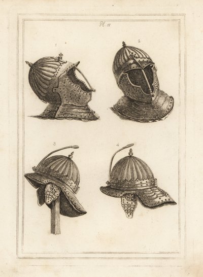 Bar helmet, and Duke of Monmouth