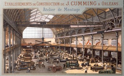 Cumming Farming Machines Factory by Unbekannter Künstler