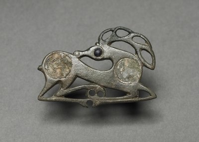 Fibula in the Form of a Recumbent Stag, c.400 by Unbekannt