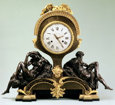 Mantel clock with figures of Day and Night, by Jean Andre Lepaute (1720-88), Paris by Unbekannt