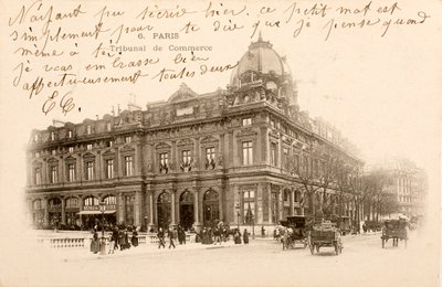 Commercial Court, Paris, France by William M. Timlin