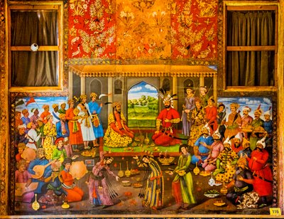 Reception of the Mughal ruler Humayun 1544 by Unbekannter Künstler