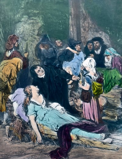 Scene from the Life of Protestant Reformer Martin Luther by Unbekannter Künstler