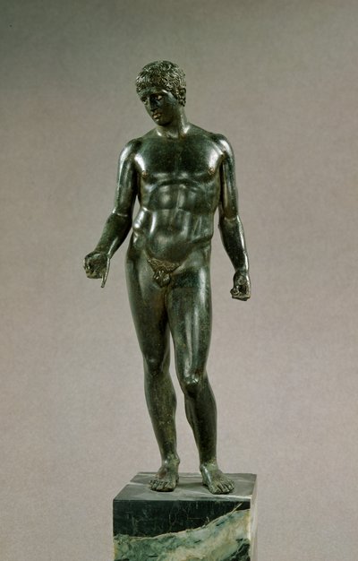 Statue of Mercury, adaptation of the Greek Discophoros of Polyclitus, Roman, 25-50 AD by Unbekannt