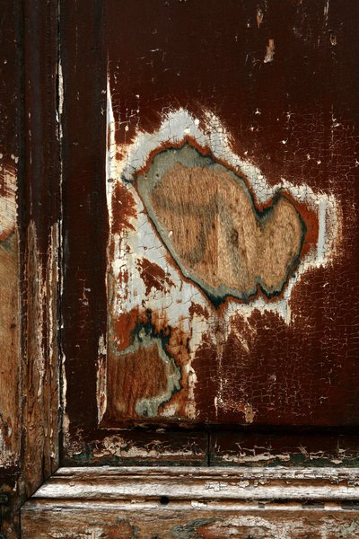 Time Marks. Abstract Art Showing Forms as a Witness of Passing Time. Traces on Wood. Photography by Michel Lunardelli by Unbekannt