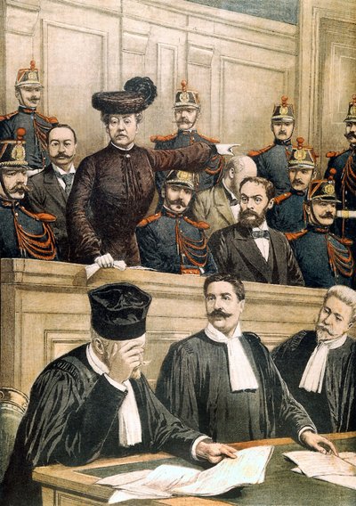 Trial of the Humbert family in Paris: Humbert affair by Juste Lisch