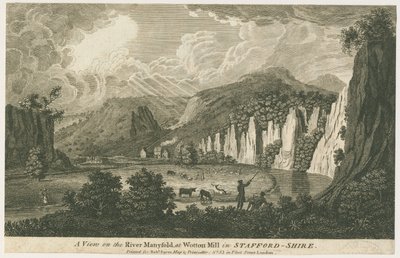 Wetton - Manifold Valley: etching by Unbekannt