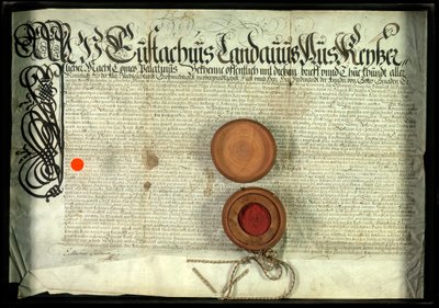 Austrian Patent of Nobility by Unidentified