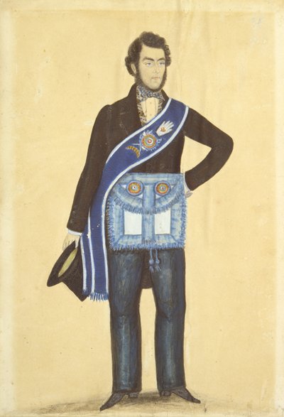 Portrait of an Odd Fellow by Unidentified