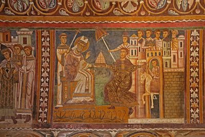 Emperor Constantine Presenting His Imperial Tiara to Pope Sylvester, Giving Him Rule Over Rome by Unknown