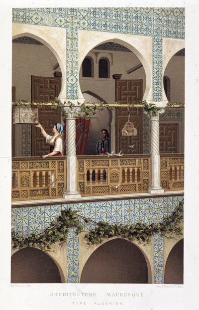 Algerian Moorish Architecture - in 
