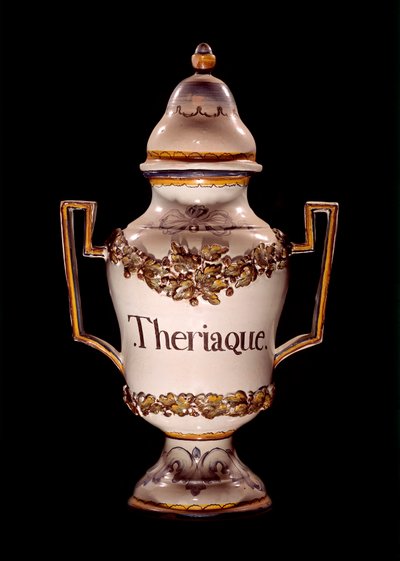 Apothecary Pot Containing Theriac by Unknown artist
