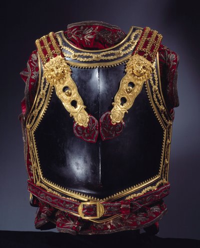Armor chest designed for Emperor Napoleon I in 1807 for the Battle of Tilsit by Unknown artist