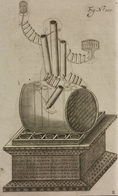 Bacchus on Barrel, Project for Mannequin to Launch Fireworks from Grand Art d