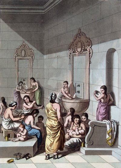 Public baths in Palestine - in 