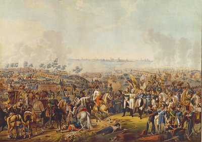 Battle of Leipzig, October 16-19 by Unknown Artist