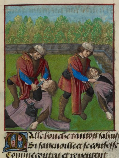 (detail) Abstinence Contrainte and Faux Semblant killing Malebouche, from 