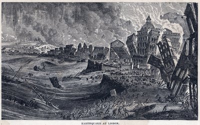 Earthquake from Lisbon to Portugal on 1 November 1755 by Unknown artist