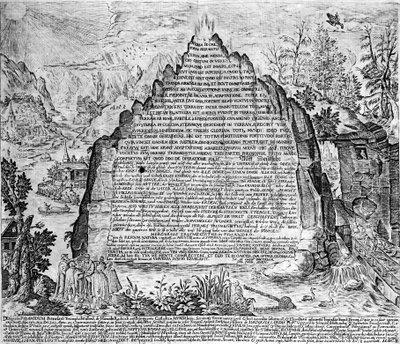 Engraving of the 