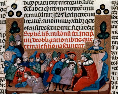 Execution of a Miniature Conviction from the Justinian Code by Unknown artist