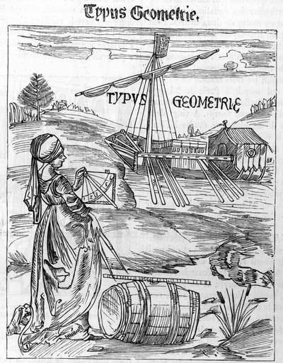 Frontispiece of geometry in the 