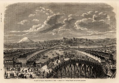 General View of Yedo from the Nippon Bassi by Unknown artist