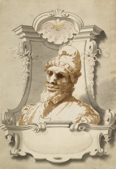 Head of a Man, circa 17th century by Unknown artist